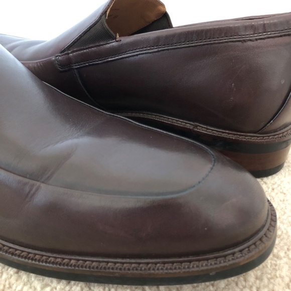 Cole Haan Grand.OS Mens Split Side Brown Leather Slip-On Loafer Size 11M Office - Picture 14 of 15